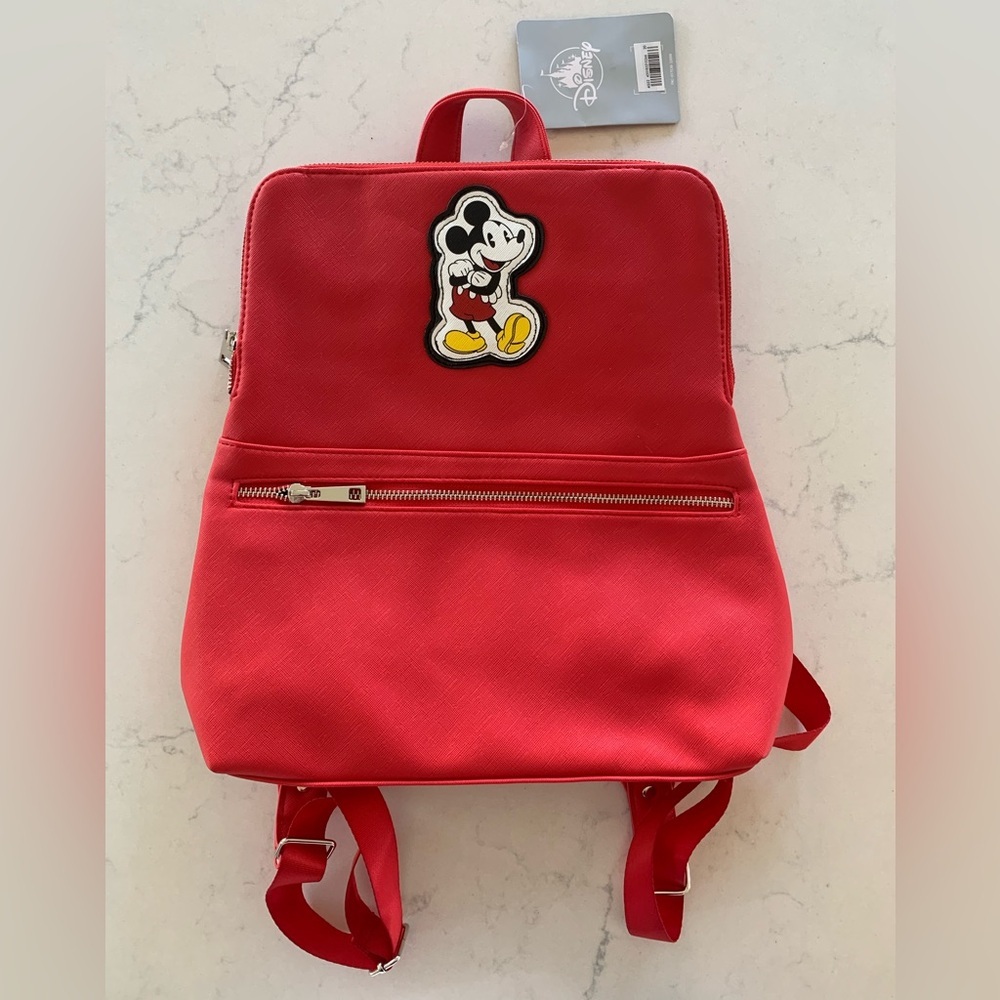 Disney Red Mickey Mouse Backpack
